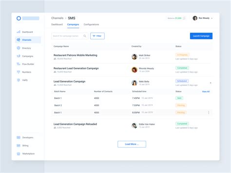 Applicants Page In 2020 Saas Interface Simplify