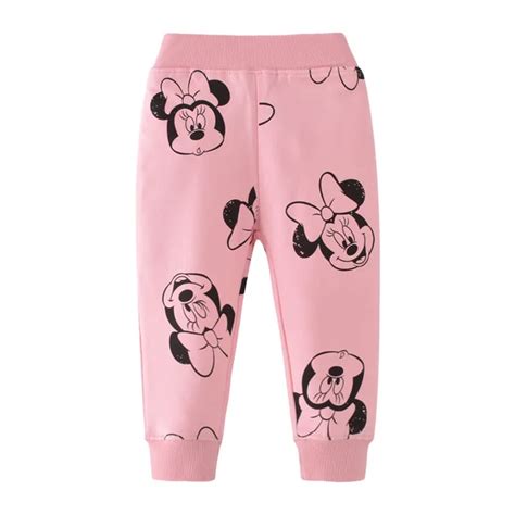 Baby Girls Pants Cartoon Full Length Trousers Cartoon Mouse Printed New