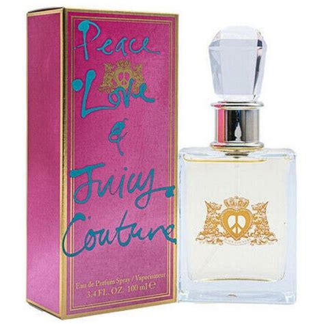 Peace Love JUICY COUTURE Perfume Women Oz Edp NEW IN BOX EBay
