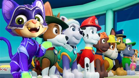 Paw Patrol Mission Paw Paw Patrol Mighty Pups Rescue Chase Marshall