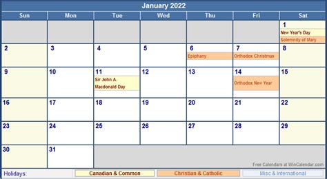 Free Printable Calendar 2022 Canada Calendar Printables Free Blank