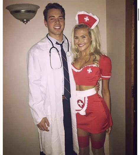 Doctor And Nurse Couples Costume In 2020 Halloween Costumes To Make