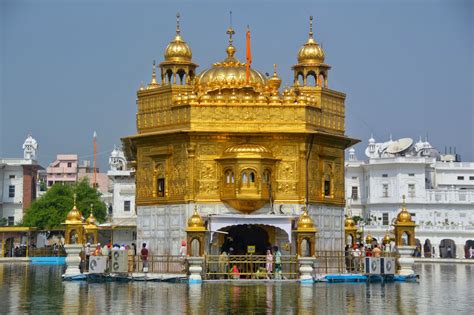 Inside Sikh Golden Temple Amritsar Punjab India Inside Sri Harmandir