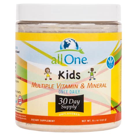 All One Kids Multiple Vitamin And Mineral Powder Azure Standard