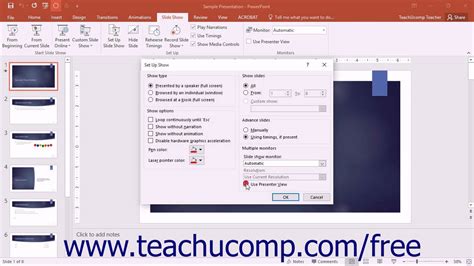 Powerpoint 2016 Page Setup
