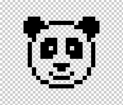 Minecraft Giant Panda Pixel Art Drawing Png Clipart Art