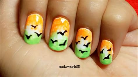 Indian Independence Day Independence Day Nail Art Tutorial 15th