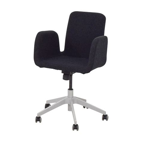 Comfortable desk chairs mean you can spend more time concentrating on work, rather than a pain in your ikea business is here to help, with everything from planning and designing your solution to. 61% OFF - IKEA IKEA Black Desk Chair / Chairs