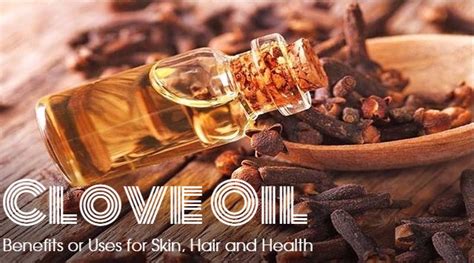 Clove oil can eliminate dandruff and also prevent premature greying of the hair. Clove Oil Benefits or Uses for Skin, Hair and Health ...