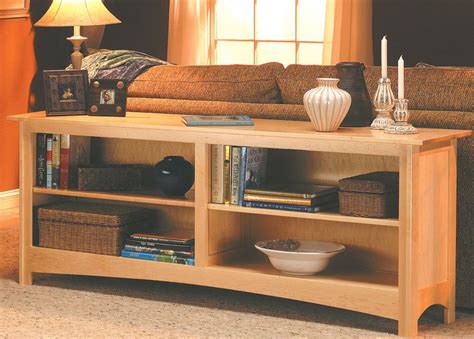 Explore a wide range of the best low sofa on aliexpress to find one that suits you! Sofa Table Bookcase | Woodsmith Plans - A sofa table with ...