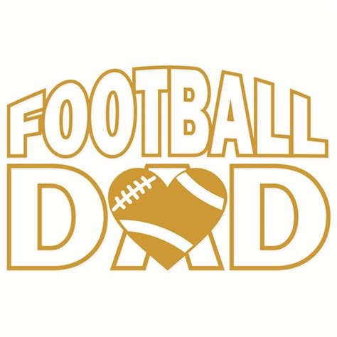 Download Football Mom and Dad Cuttable Designs