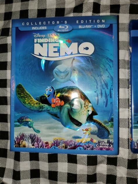 Finding Nemo Blu Ray Dvd Bonus Disney Pixar Collectors Edition For Sale
