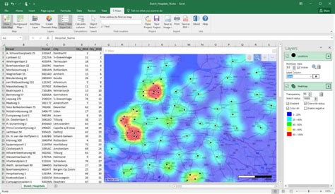 Heatmap How To Create A Heatmap Excel E Maps Tutorial