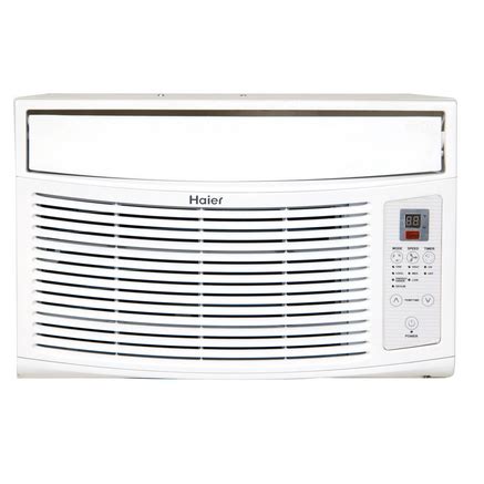 Haier hpp08xcr 8000 btu portable air conditioner with removable mesh backing that can be washed to provide a reset to the filter, this unit promotes simple cleaning and easy comfort. Haier® 6,000 BTU Electronic Control Air Conditioner ...