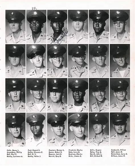 Fort Benning Basic Training Yearbook 1967 Company A Gg Archives