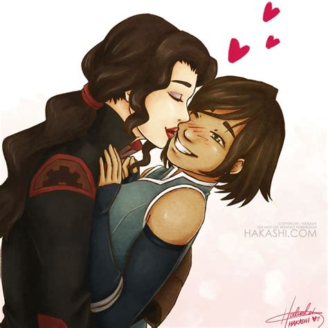 Korrasami Kisses Korrasami Legend Of Korra Korra