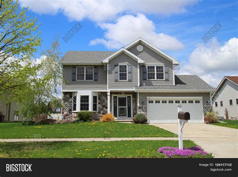 Modern Style Suburban Image And Photo Free Trial Bigstock