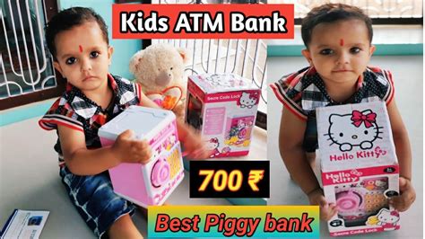 Rhythm boyz entertainment & hayre omjee studio presents: Best Piggy bank under 700 rupees, kids Automatic Money ATM ...