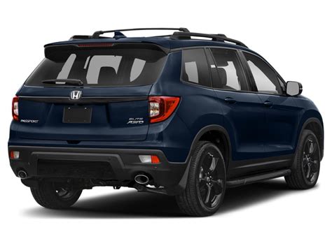 Obsidian Blue Pearl 2021 Honda Passport Elite Awd For Sale At Criswell