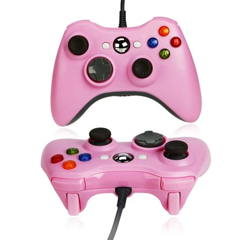 New Wired Usb Game Pad Controller For Microsoft Xbox 360 Pink Free