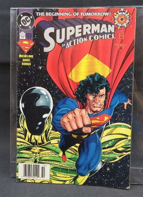Superman In Action Comics The Beginning Of Tomorrow 1994 Dc Comic