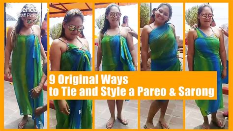 How To Wear A Sarong Complete Howto Wikies