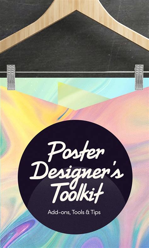 The Poster Designers Toolkit Add Ons Tools And Tips Learning Graphic