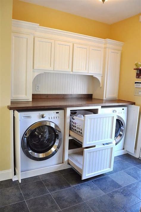 Having a washer and dryer in your kitchen can be convenient, but unfortunately can also be unsightly. Cabinets to Hide Washer and Dryer Awesome Washer and Dryer ...