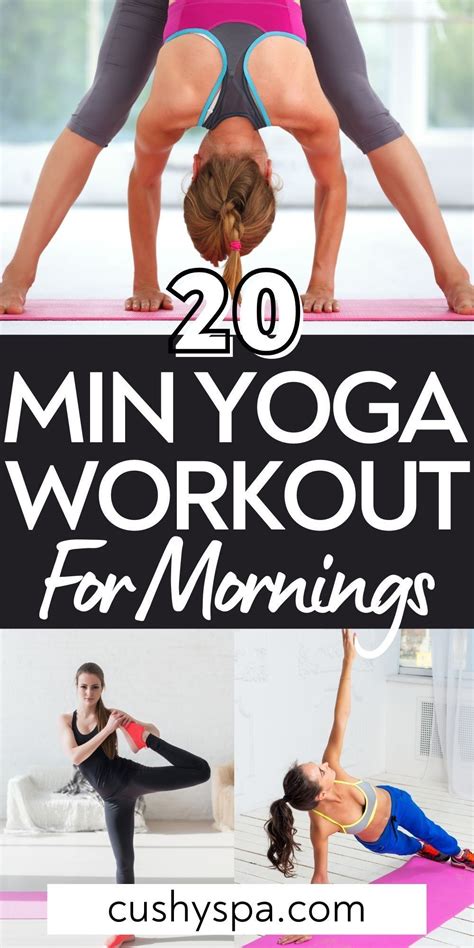 20 minute morning yoga workout to start your day fresh in 2021 morning yoga workouts yoga