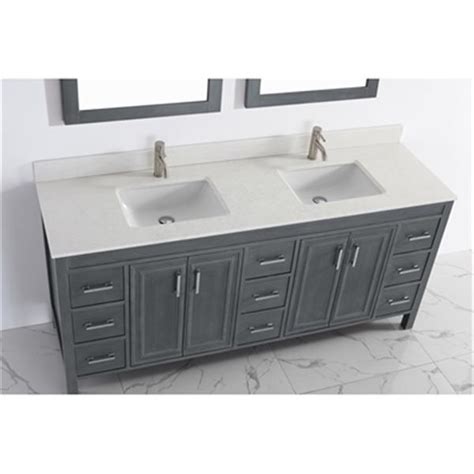 There are plenty of bathroom vanities and furniture that you could use to complete your bathroom. Spa Bathe Cora 75-in Bathroom Vanity,CO75FG-SSC | RONA