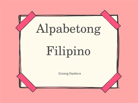 Alpabetong Filipino Free Activities Online For Kids In 1st Grade By Jen
