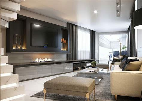 Sleek And Transitional Modern Apartment Design Scaled 