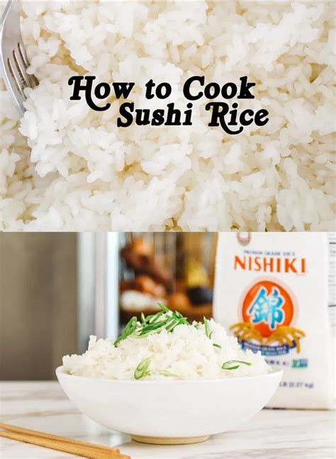 How To Cook Sushi Rice In 2020 Cooking Sushi Rice Cooking Sushi