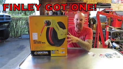Harbor Freight Retractable Hose Real Youtube