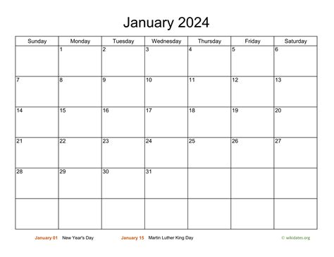 January 2024 Printable Calendar Wiki Pages Denny Felicle