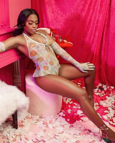 Nafessa Williams Shows Off Her Tits In Lingerie 9 Photos Thefappening