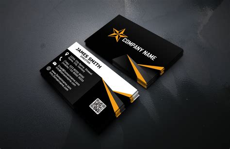 Business card design with vistaprint: Modern Business Cards By Polah Design | TheHungryJPEG.com