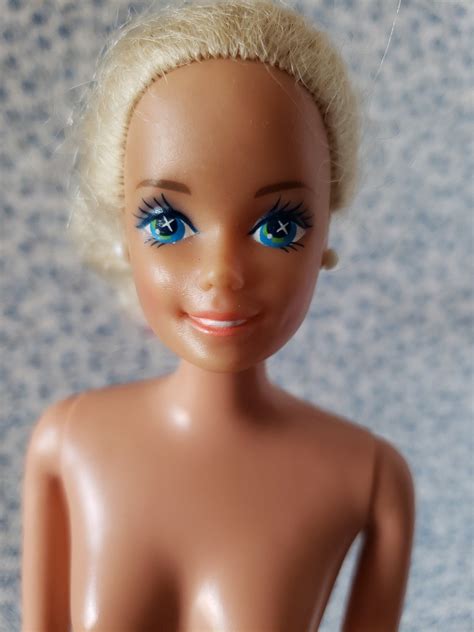 Nude Tnt Vintage Blonde Barbie Collector Barbie Doll Ooak Etsy