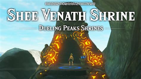 Shee Venath Shrine Dueling Peaks Shrines The Legend Of Zelda