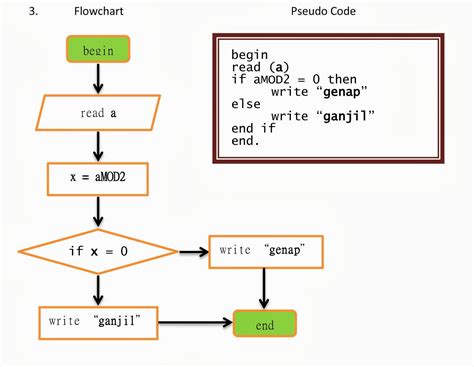 Contoh Algoritma Flowchart Dan Pseudocode Mainbola Club