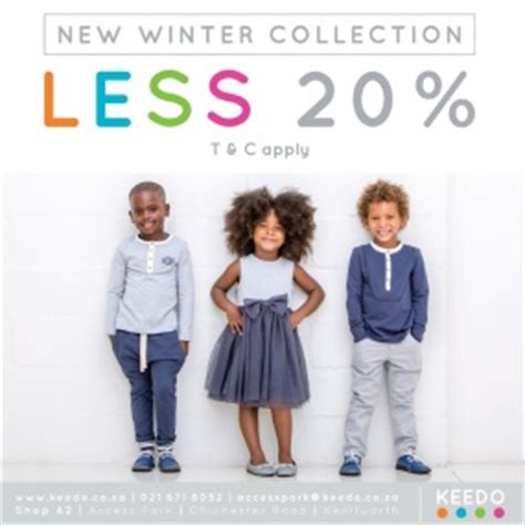 Via keedo.co.za cheap baby clothes some pretty trendy outfits for babies, see the sale items or the promo items or even the africa exclusive items. Factory Shops Newsletter
