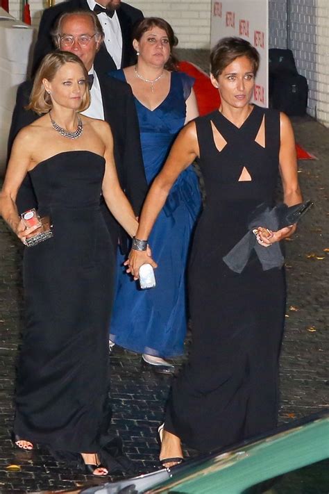 Along the way, the couple took a pause to have breakfast. jodie foster and alexandra hedison wedding