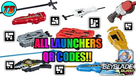 All Beyblade Launcher Qr Codes