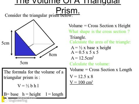 Calculating Volume Of Triangular Prism Duoluli