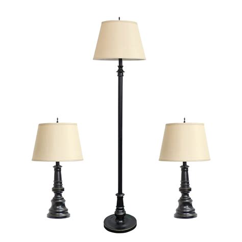 The best floor lamp complements its surroundings or adds an element of interest to the existing decor. Elegant Designs Restoration Bronze Three Pack Lamp Set (2 ...