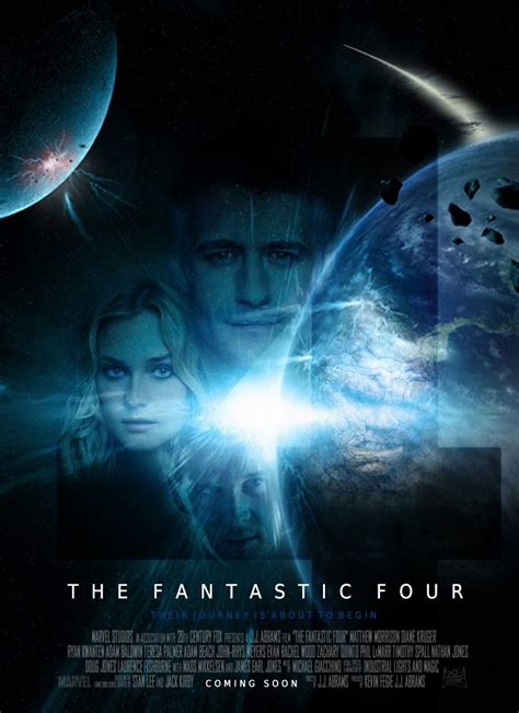 The Fantastic Four Reboot Fan Poster By Pencilsandnougats Deviantart