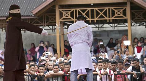 Indonesian Men To Be Caned For Gay Sex The Indian Express