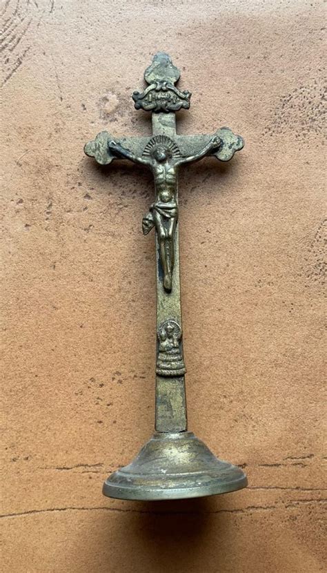 Baroko Starý barokní kříž křížek svatý církevní Ježíš ...