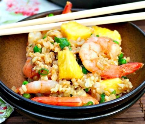 Shrimp And Pineapple Fried Rice