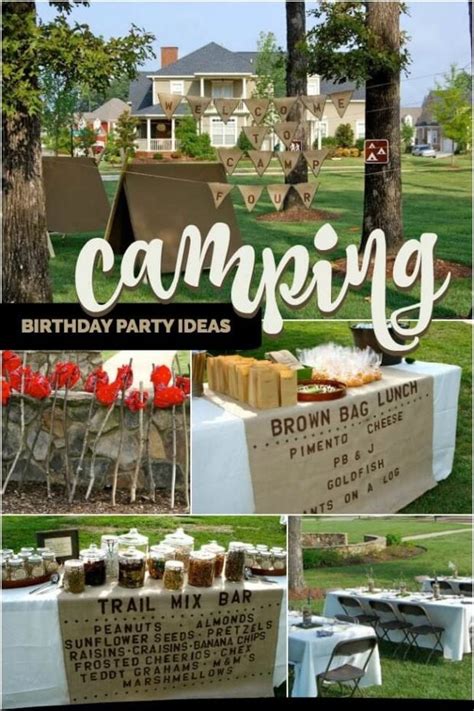 While we continue to feature destinations that make our state wonderful, please take proper precautions or add them to your bucket list to see at a later. A Camping Themed Birthday Party for a Boy - Spaceships and ...